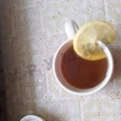 Чай с имбирем, лимоном и яблоками