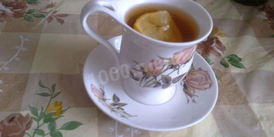 Рецепт чая с лимоном и медом