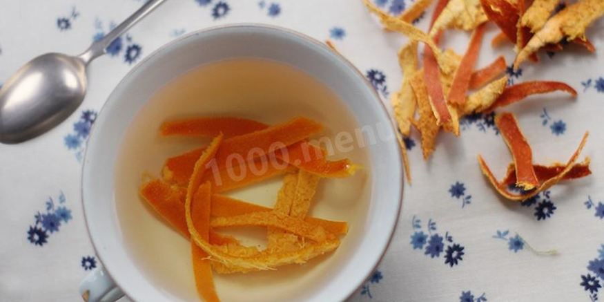 Рецепт чая с мандаринового кожурого