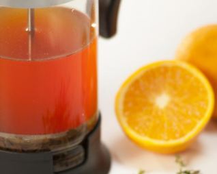 Чай с тимьяном и цитрусовыми