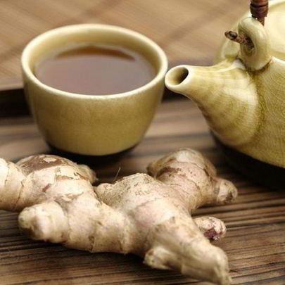 Черный чай с имбирем