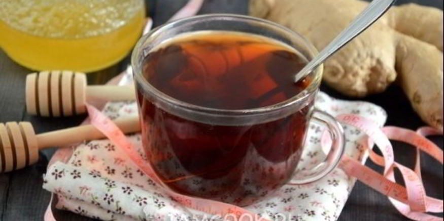 Рецепт имбирного чая для похудения