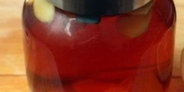 имбирный чай с клубникой