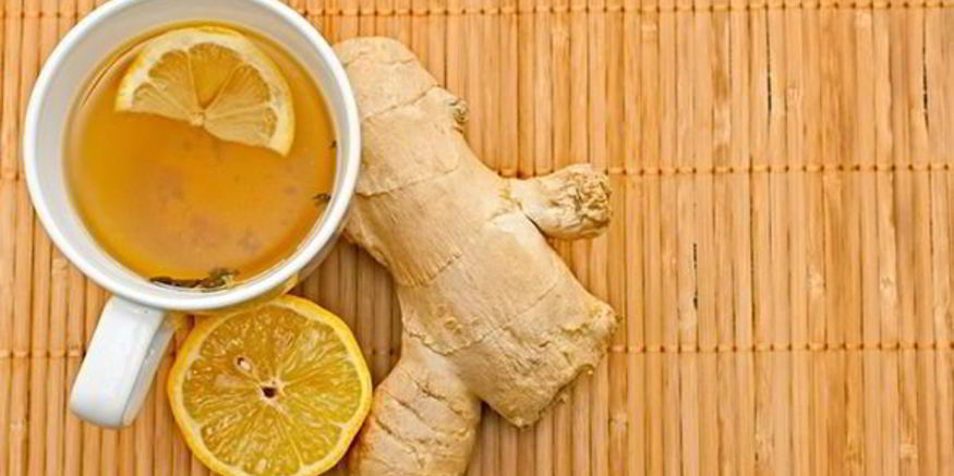Рецепт имбирного чая с лимоном