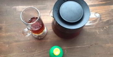 холодный мятный чай с лаймом