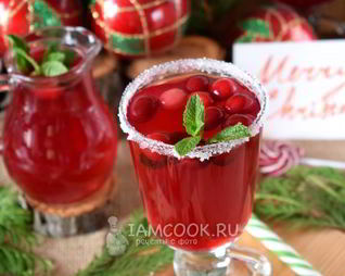 Клюквенный чай