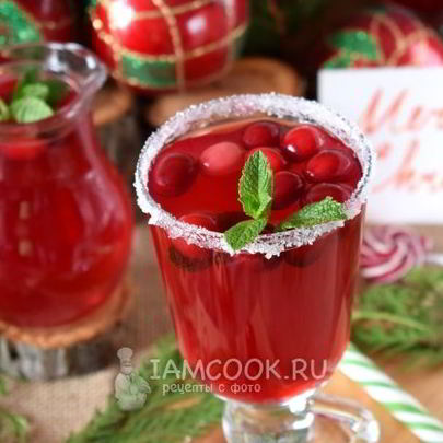 Клюквенный чай