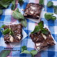 Рецепт Мятного и чрезвычайно шоколадный брауни