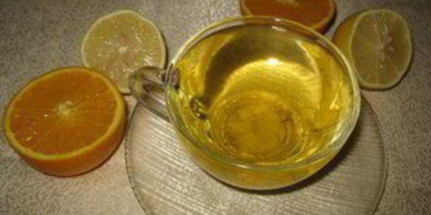 Рецепт ромашкового чая с цитрусовыми