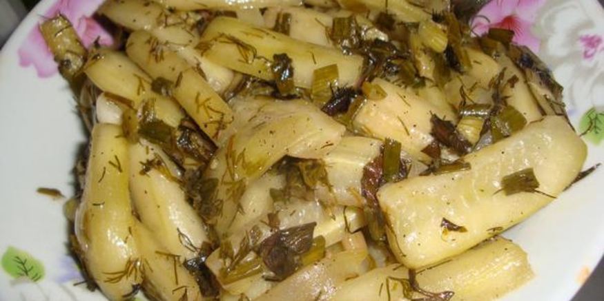 Рецепт запеченных огурцов