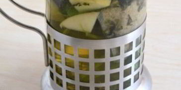 зеленый чай с ромашкой