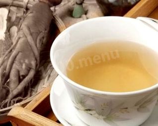 Зеленый чай с женьшенем