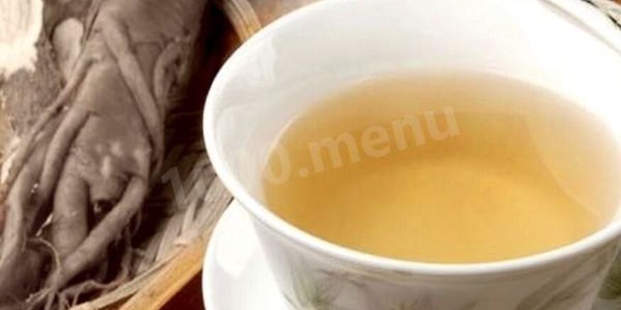 Рецепт зеленого чая с женьшенем