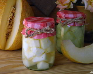 Дыня в сиропе на зиму