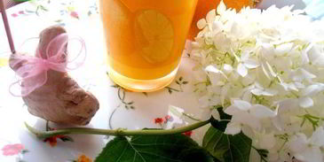 фанта с имбирем и мятой