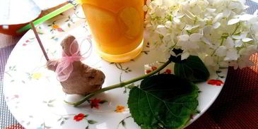 фанта с имбирем и мятой