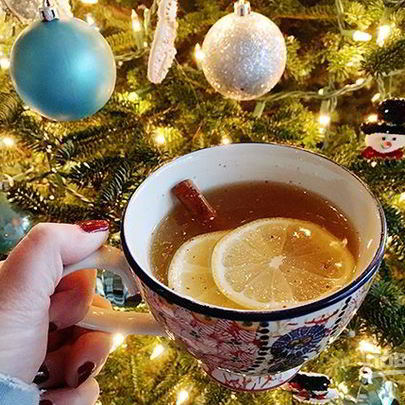 Белый глинтвейн