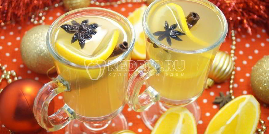 Рецепт глинтвейна из белого вина