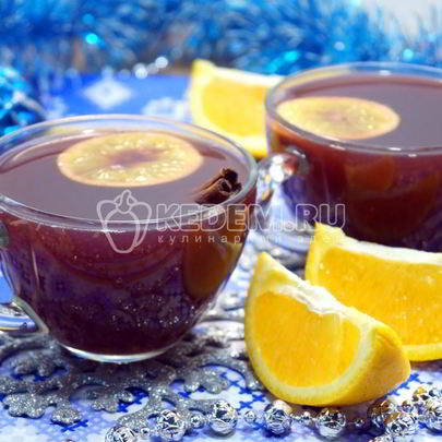 Глинтвейн с апельсином