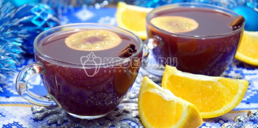 Рецепт глинтвейна с апельсином