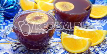 глинтвейн с апельсином