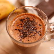 Рецепт Горячего бананового коктейля с шоколадом