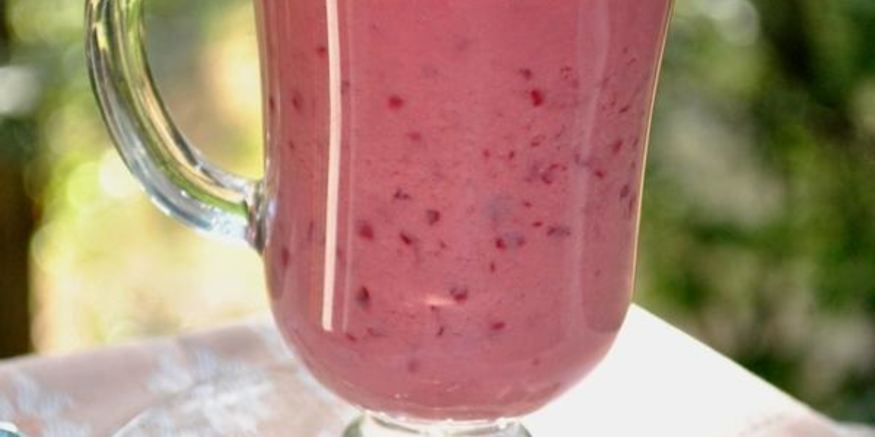 Рецепт йогуртового вишневого коктейля