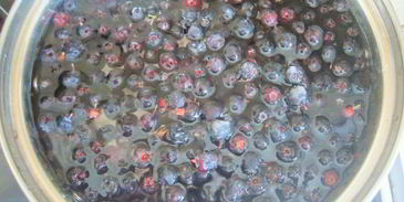 черничный кисель