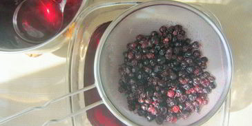 черничный кисель