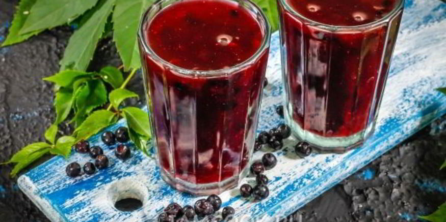 Рецепт киселя из черники