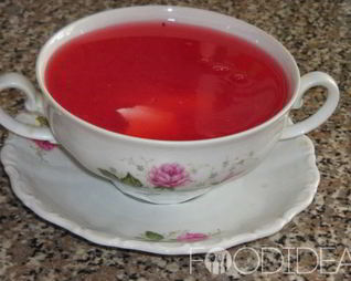 Кисель из красной смородины
