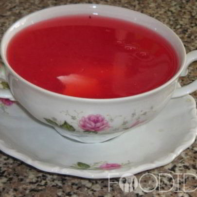 Кисель из красной смородины