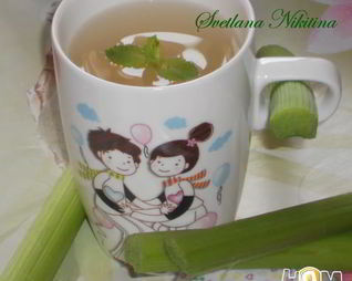 Кисель из ревеня