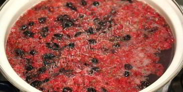 кисель из замороженных ягод