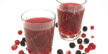 кисель из замороженных ягод