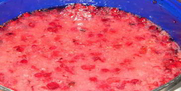 кисель клюквенный