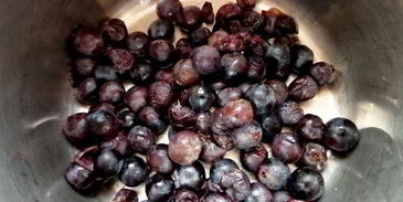 кисель осенний виноград