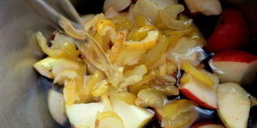 кисель осенний виноград