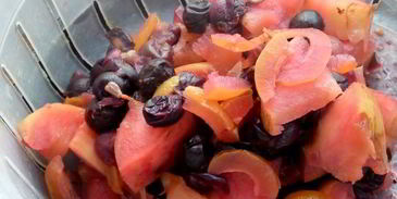 кисель осенний виноград