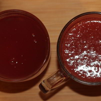 Клубничный кисель