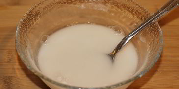 клубничный кисель