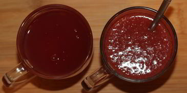 клубничный кисель