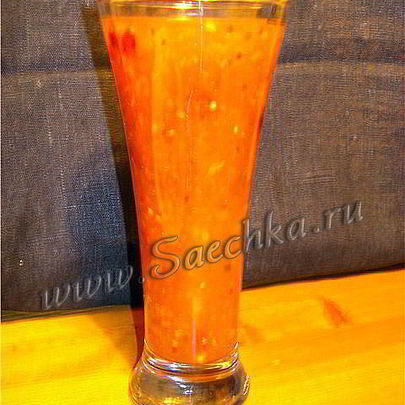 Клюквенный кисель