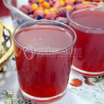 Ягодный кисель