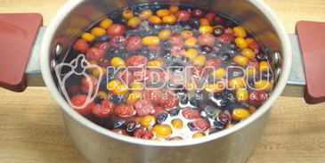 ягодный кисель