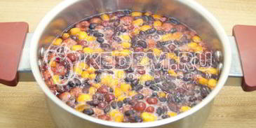 ягодный кисель