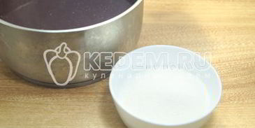 ягодный кисель