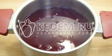 ягодный кисель