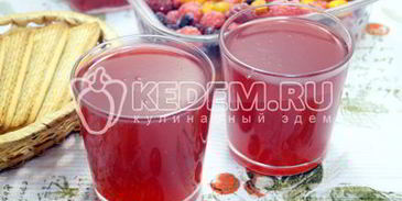 ягодный кисель