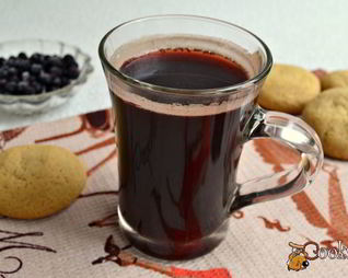 Черничный кофе